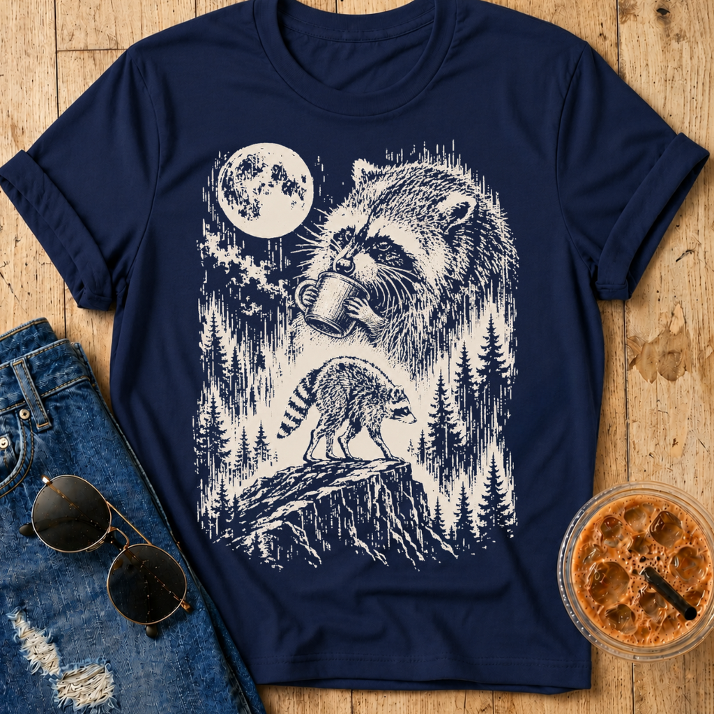 Jimothy Drinking Coffee T-Shirt