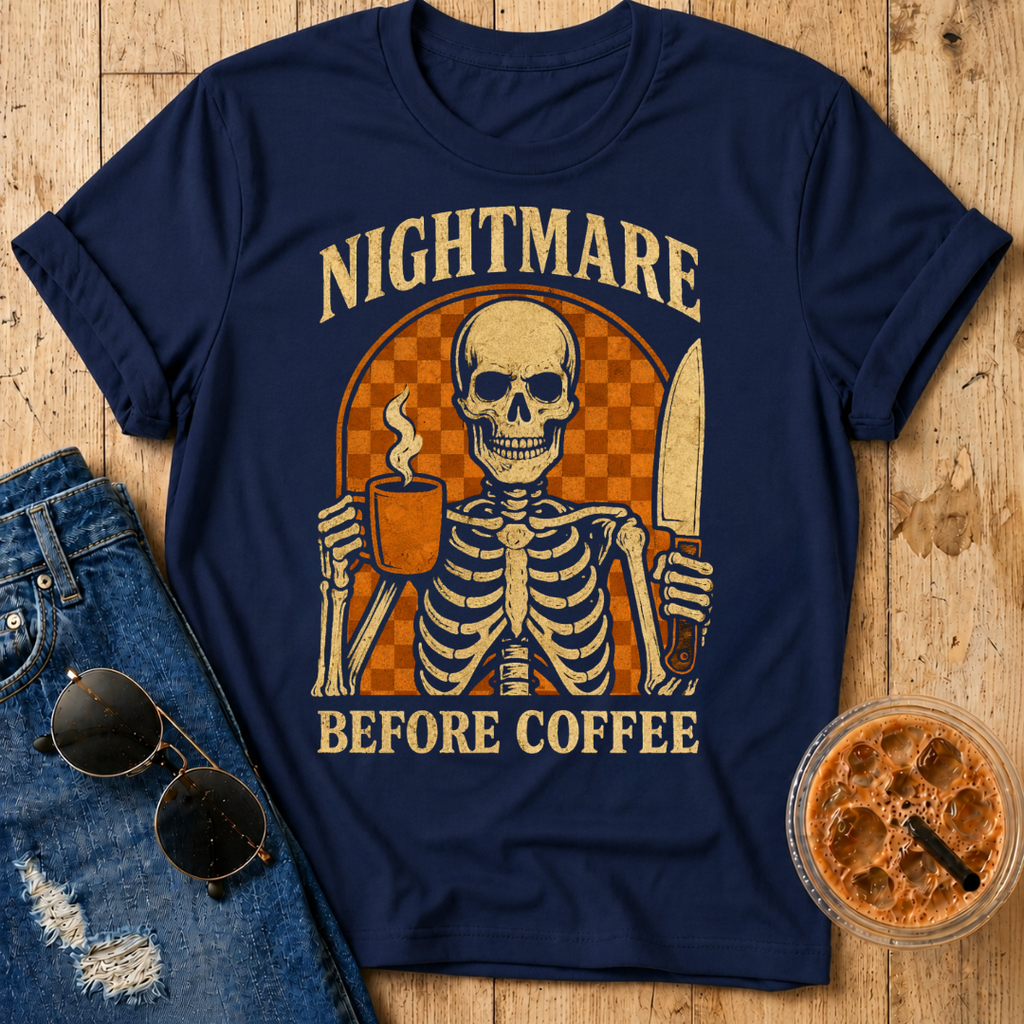 Nightmare Before Coffee T-Shirt