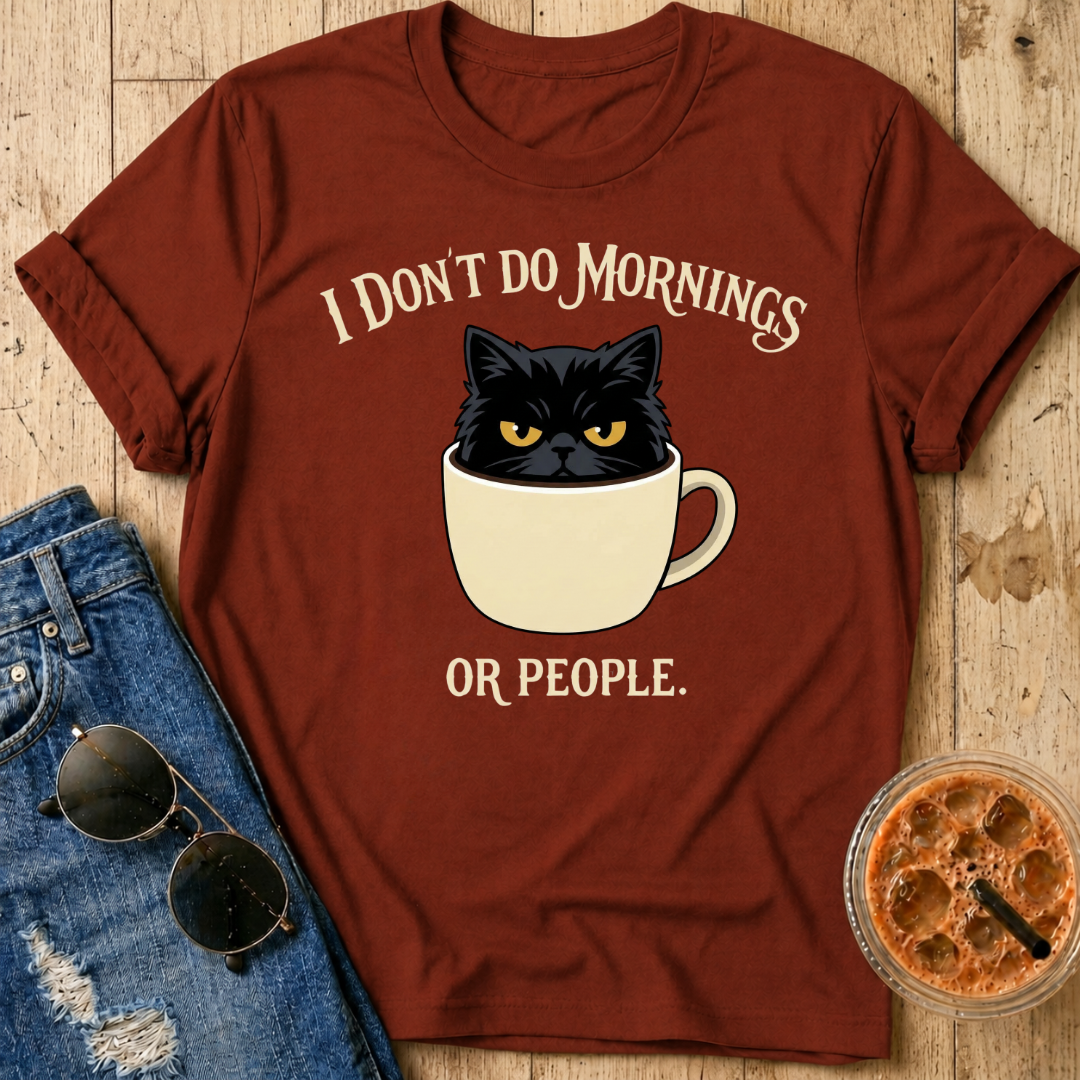 I Don’t Do Mornings T-Shirt