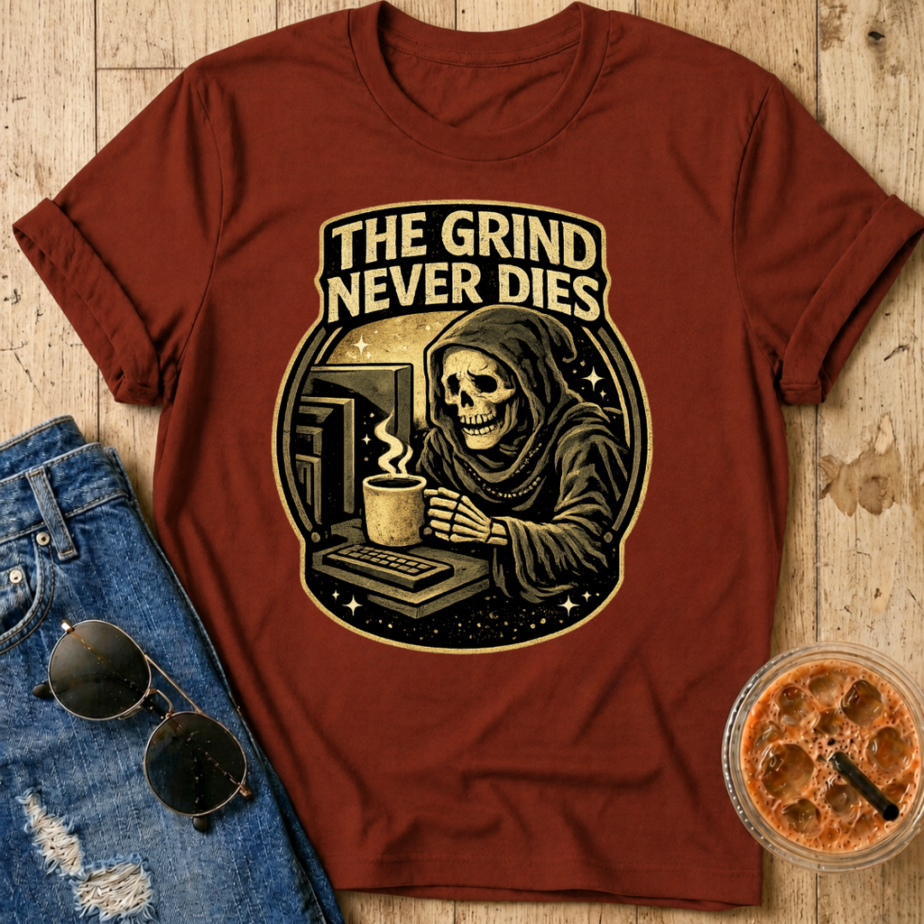 The Grind Never Dies T-Shirt