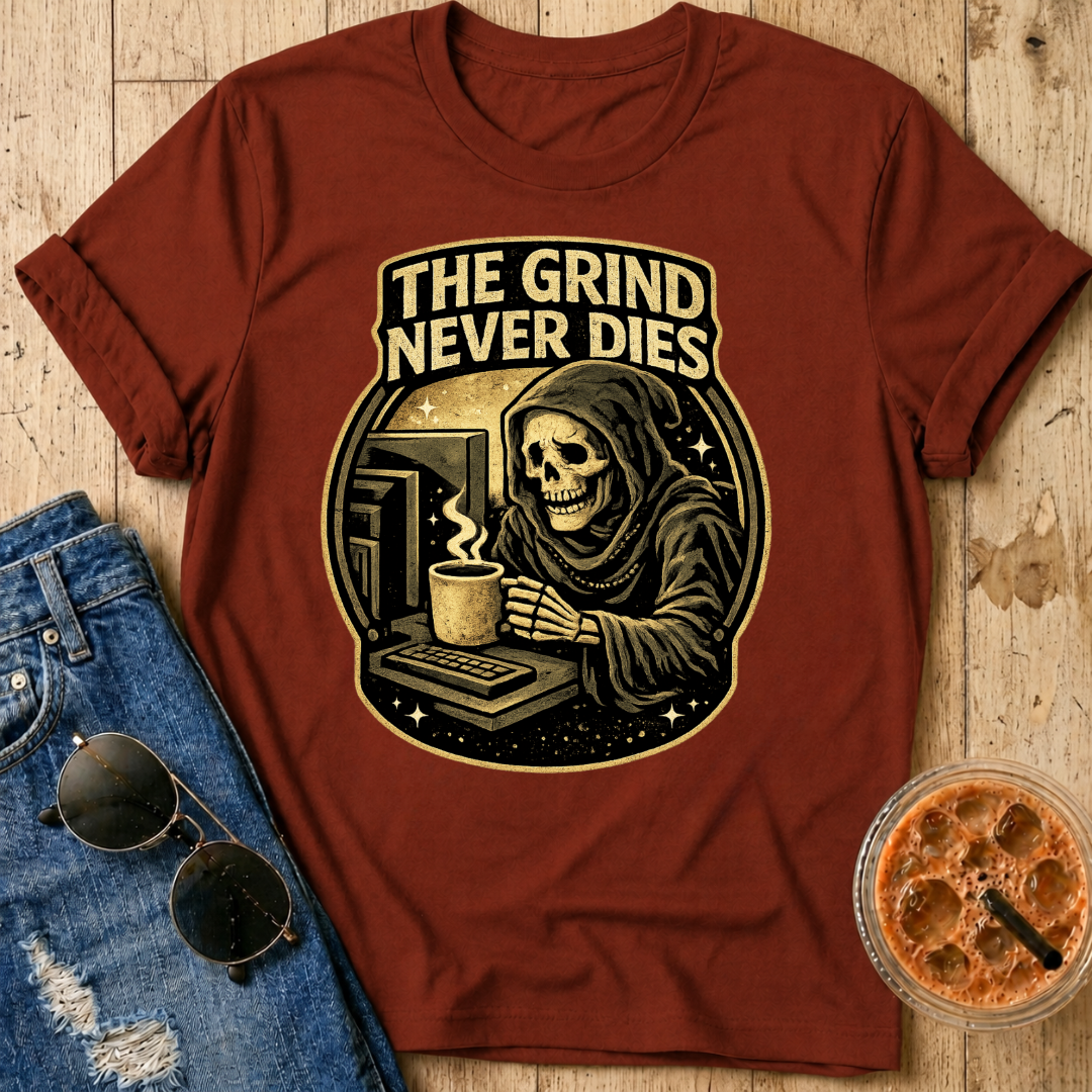 The Grind Never Dies T-Shirt