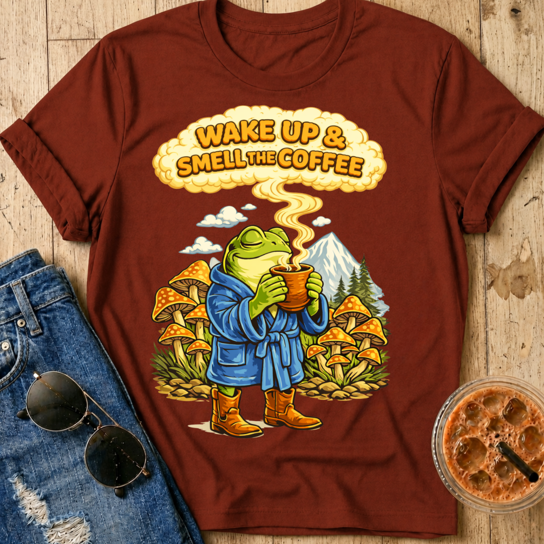 Wake Up & Smell the Coffee T-Shirt