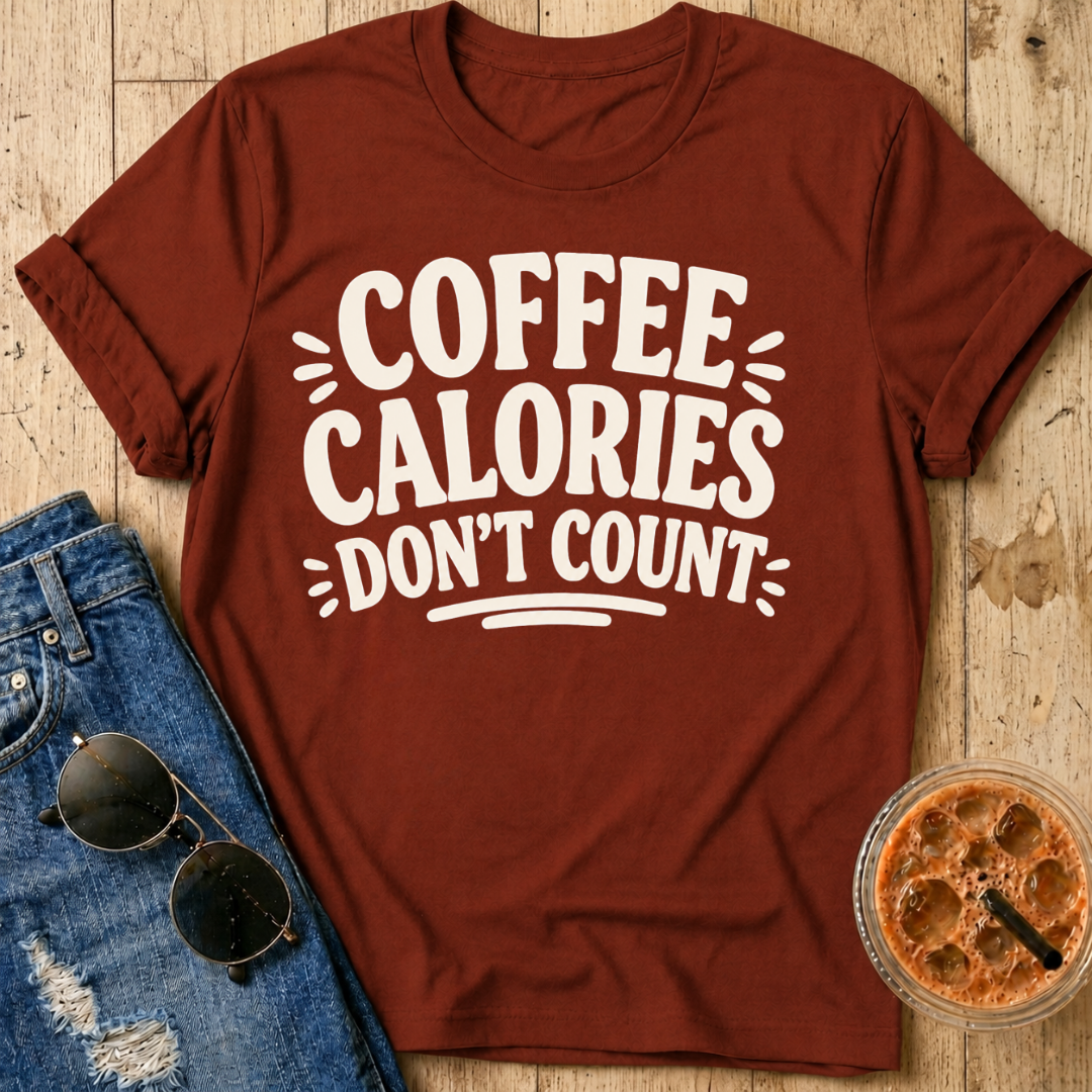 Coffee Calories Don’t Count T-Shirt