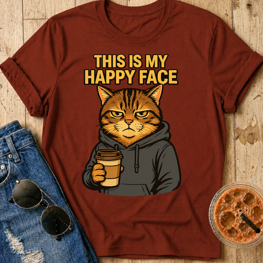 Happy Face T‑Shirt