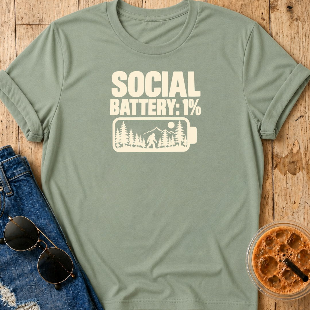Social Battery 1%