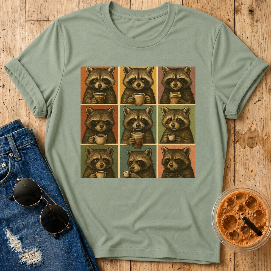 Raccoon Mood T-Shirt