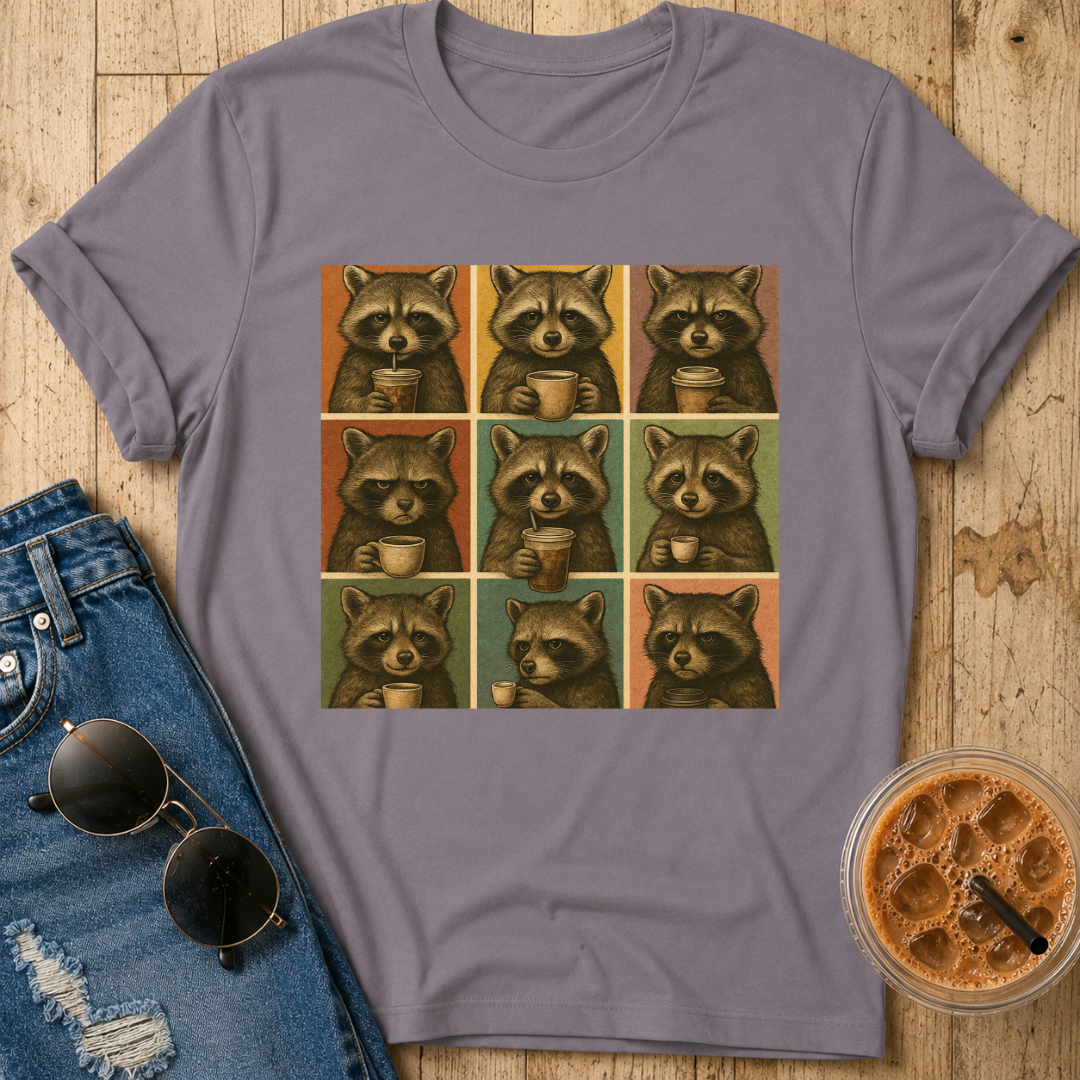Raccoon Mood T-Shirt