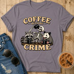 Coffee Before Crime T‑Shirt