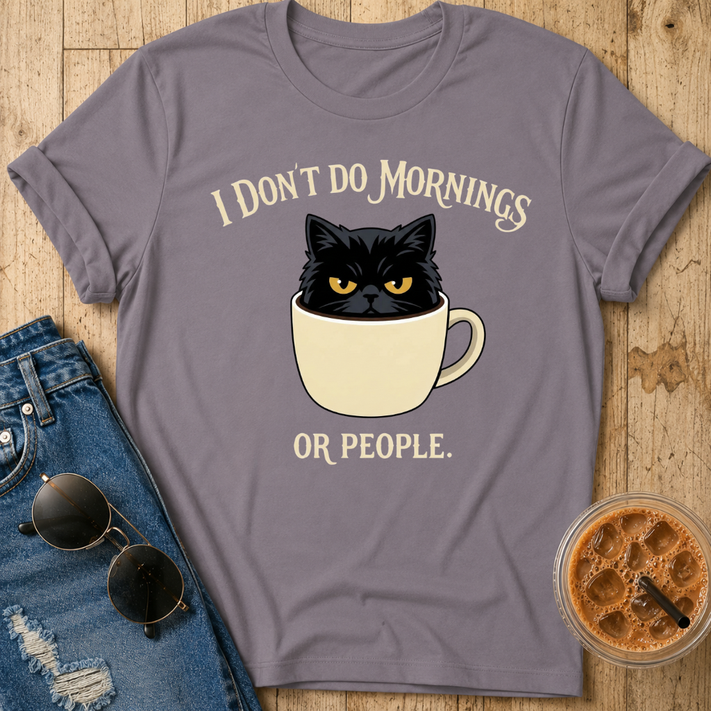 I Don’t Do Mornings T-Shirt