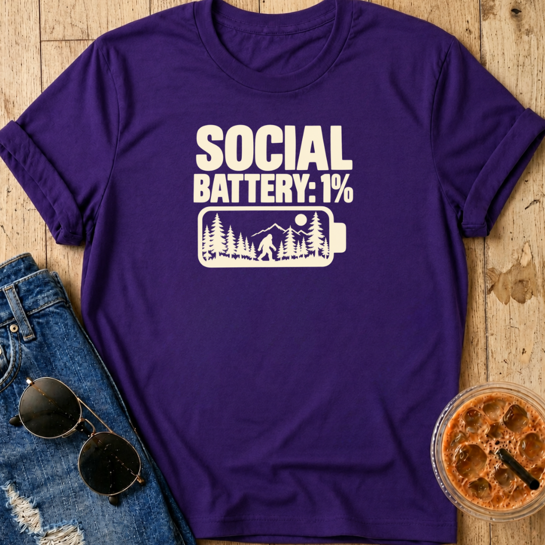 Social Battery 1%