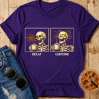 Decaf vs. Caffeine T-Shirt