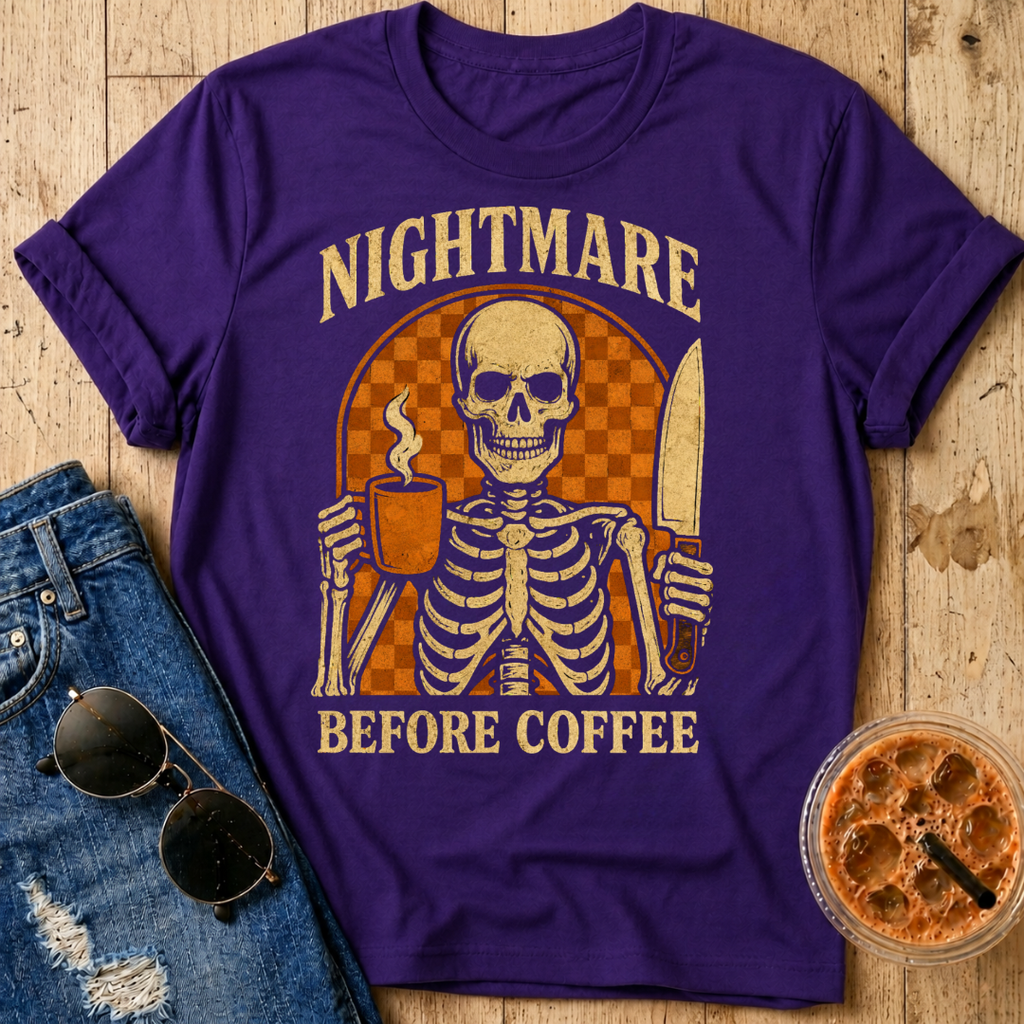 Nightmare Before Coffee T-Shirt