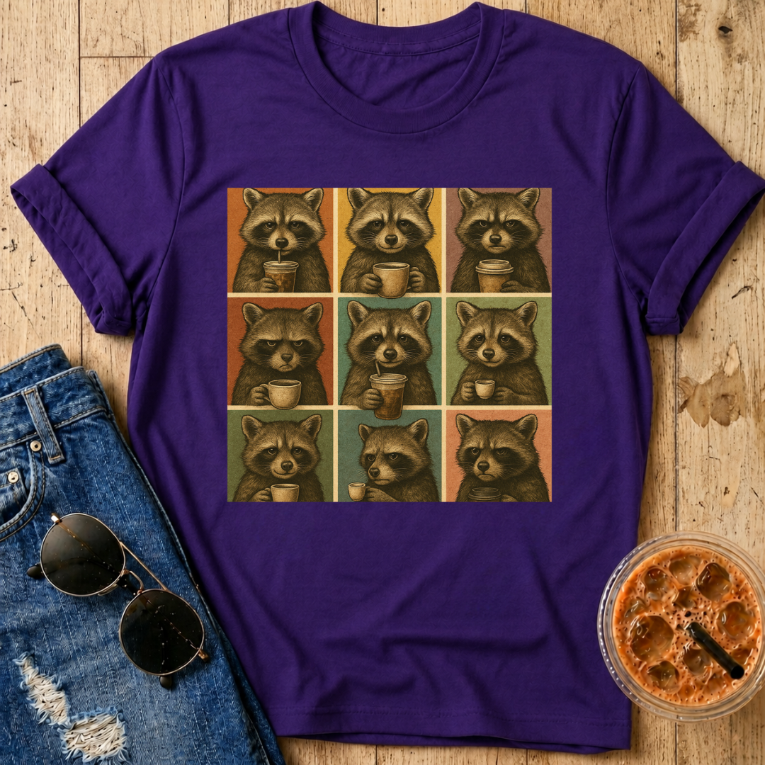 Raccoon Mood T-Shirt
