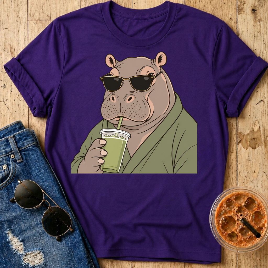 Matcha Hippo T-Shirt